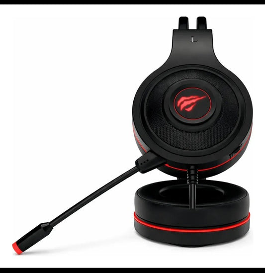 Auriculares Gamer Havit con Vincha y Micrófono Flexible LED