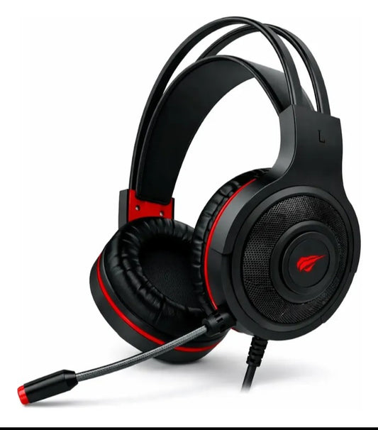 Auriculares Gamer Havit con Vincha y Micrófono Flexible LED